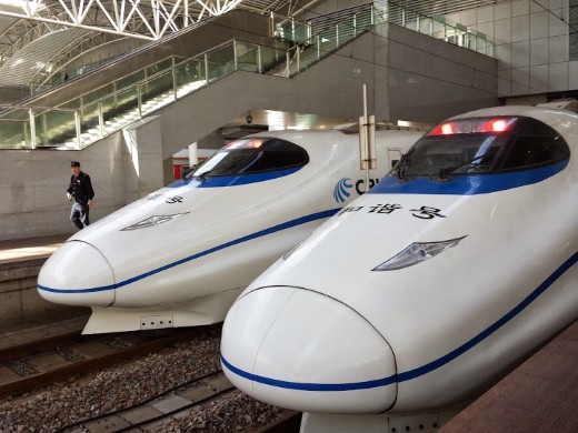vonat Kínában